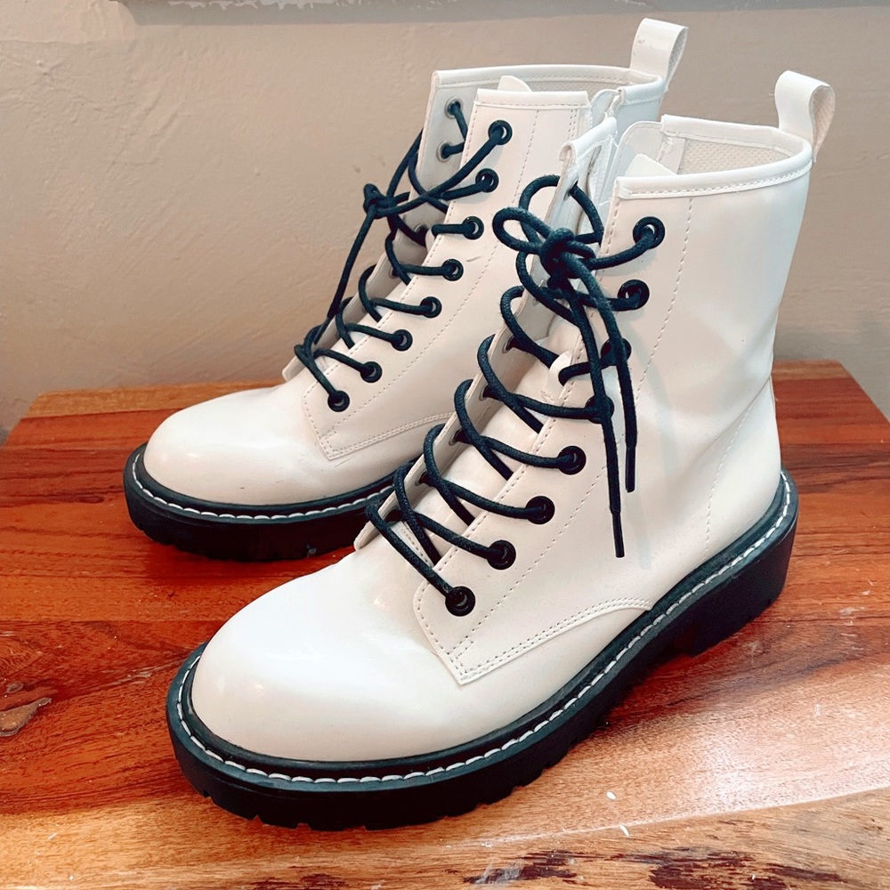 White Doc Marten dupes
